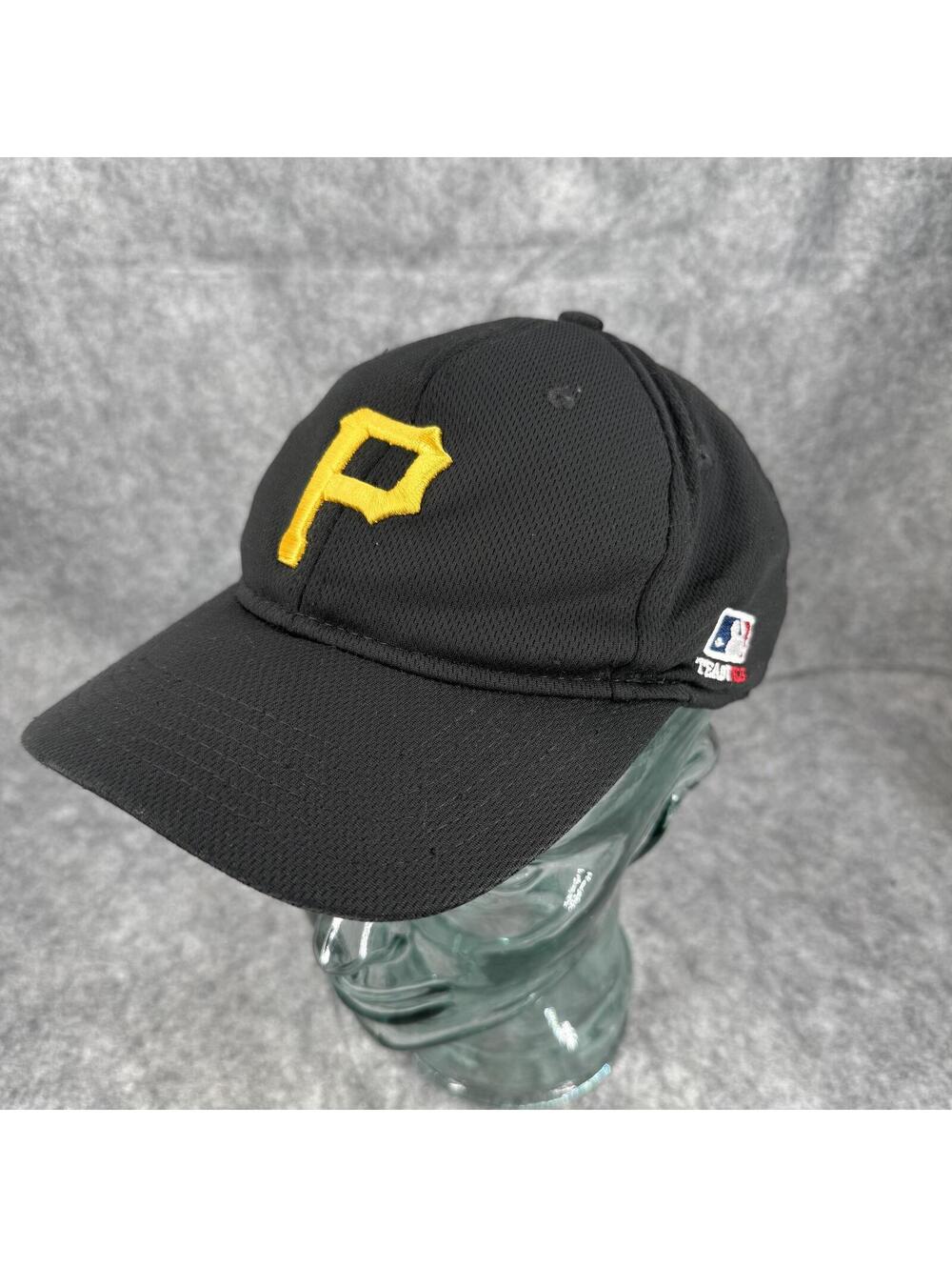 Team MLB Pittsburgh Pirates Youth Adjustable Size Cap Hat Black Gold 458